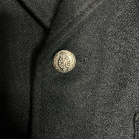 Vintage WAH Maker Mens Wool 5 Button Western Vest, Size L - Picture 4 of 11